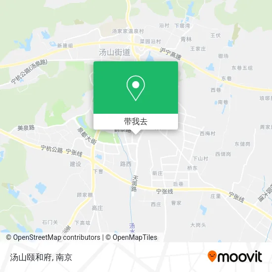 汤山颐和府地图
