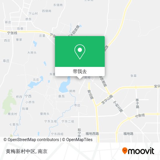 黄梅新村中区地图