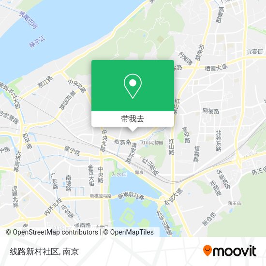 线路新村社区地图