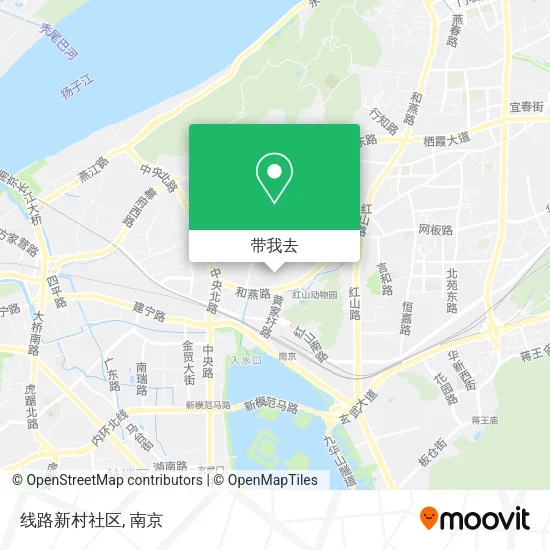 线路新村社区地图