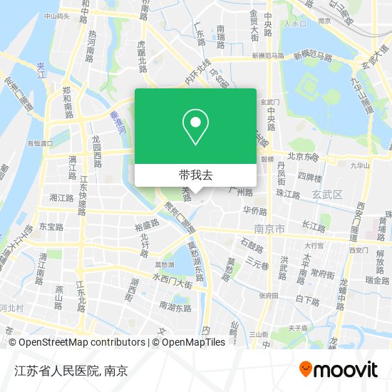 江苏省人民医院地图