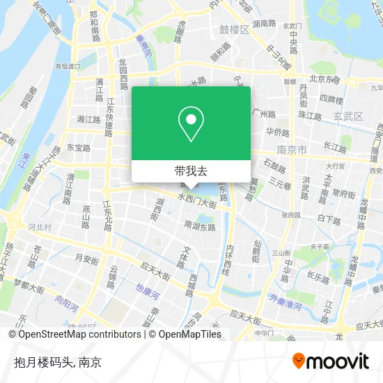 抱月楼码头地图