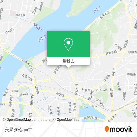 美景雅苑地图
