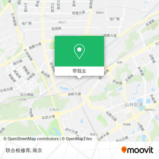 联合检修库地图