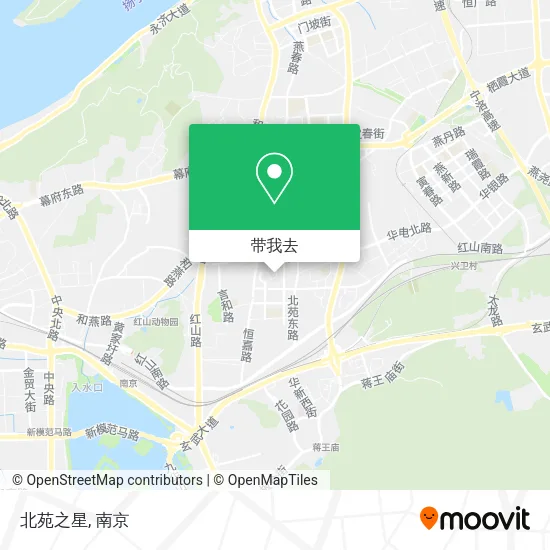 北苑之星地图