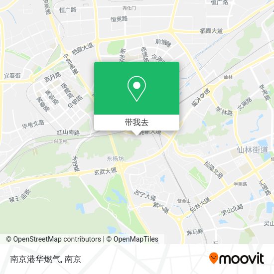 南京港华燃气地图