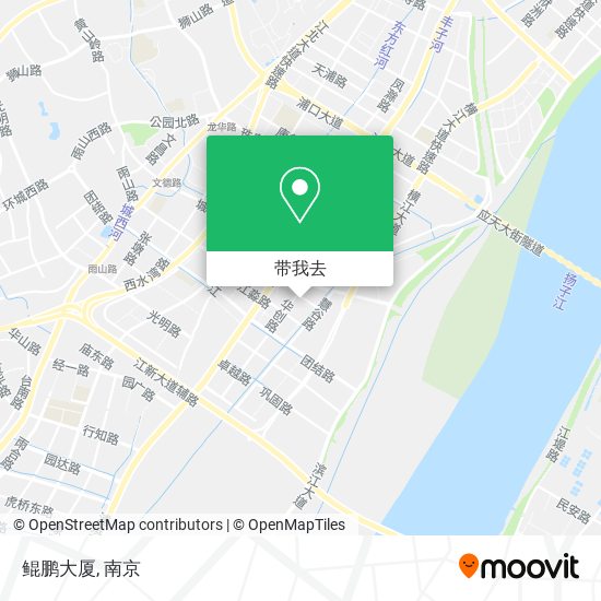 鲲鹏大厦地图