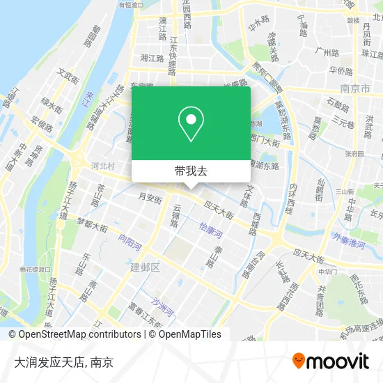 大润发应天店地图