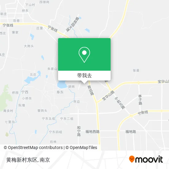 黄梅新村东区地图