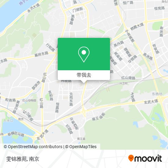 雯锦雅苑地图