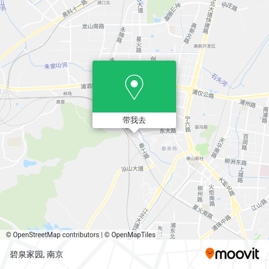 碧泉家园地图