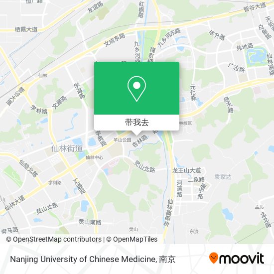 Nanjing University of Chinese Medicine地图