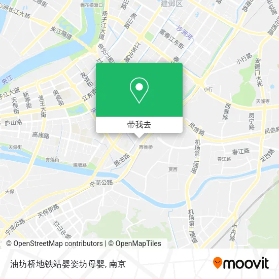 油坊桥地铁站婴姿坊母婴地图