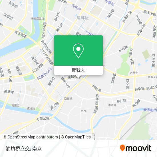 油坊桥立交地图