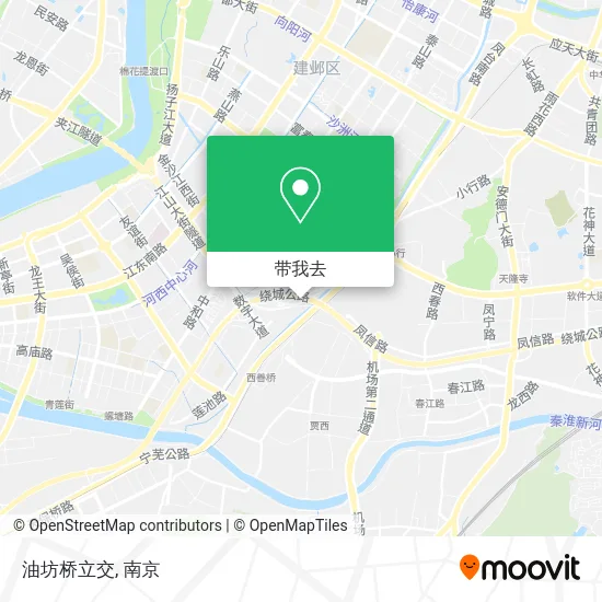 油坊桥立交地图