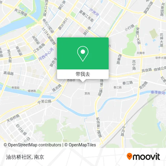 油坊桥社区地图