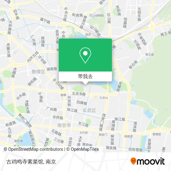 古鸡鸣寺素菜馆地图