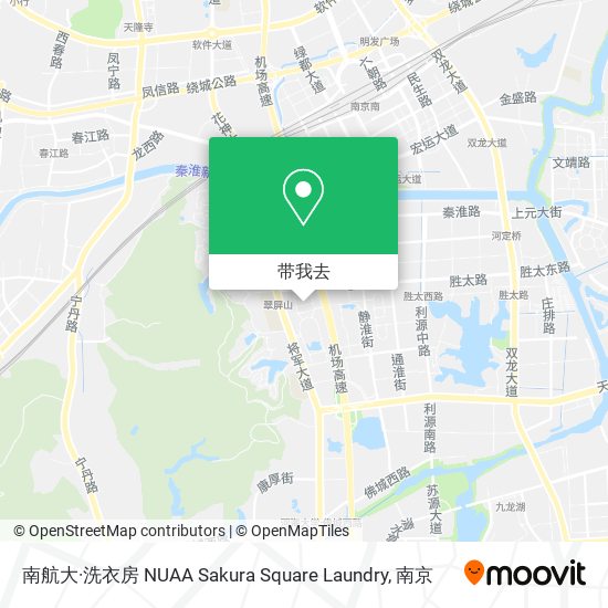 南航大·洗衣房 NUAA Sakura Square Laundry地图