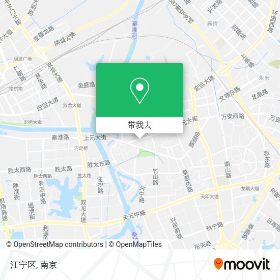 江宁区地图