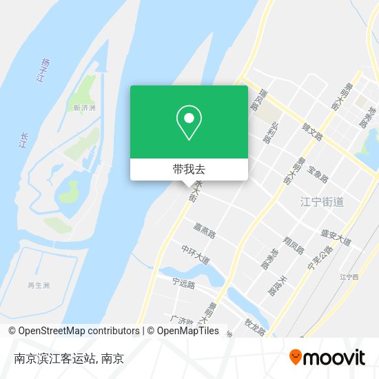 南京滨江客运站地图