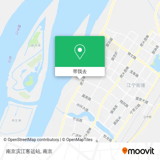 南京滨江客运站地图