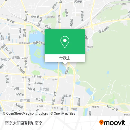 南京太阳宫剧场地图