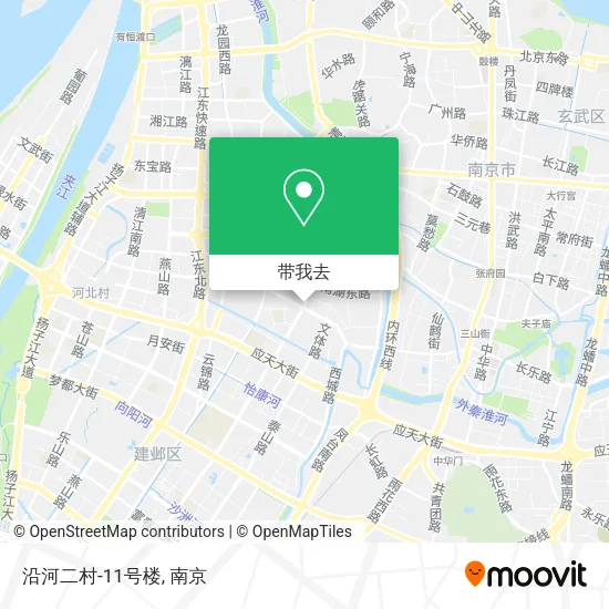沿河二村-11号楼地图