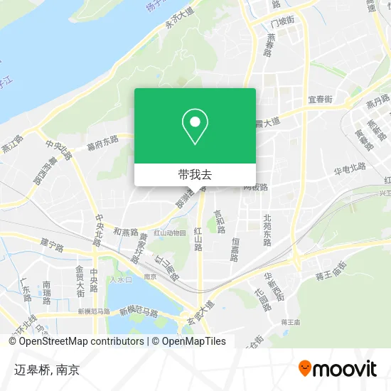 迈皋桥地图