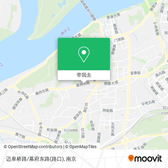 迈皋桥路/幕府东路(路口)地图
