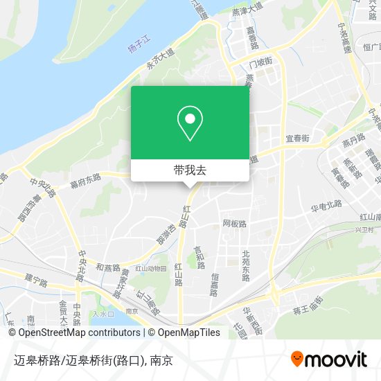 迈皋桥路/迈皋桥街(路口)地图