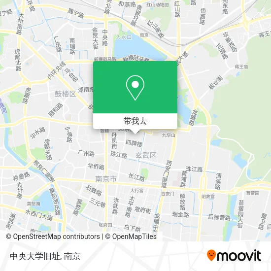 中央大学旧址地图