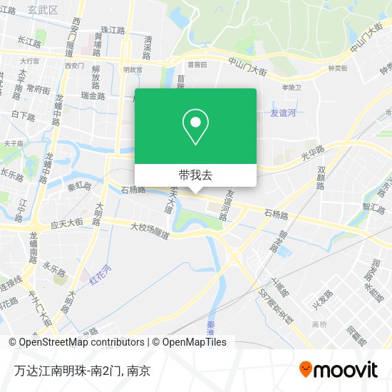 万达江南明珠-南2门地图