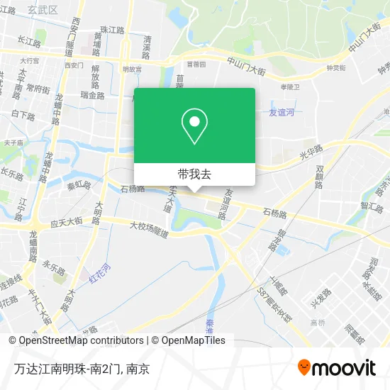 万达江南明珠-南2门地图