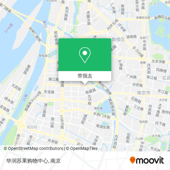 华润苏果购物中心地图