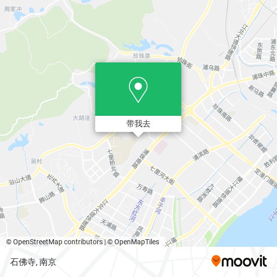 石佛寺地图
