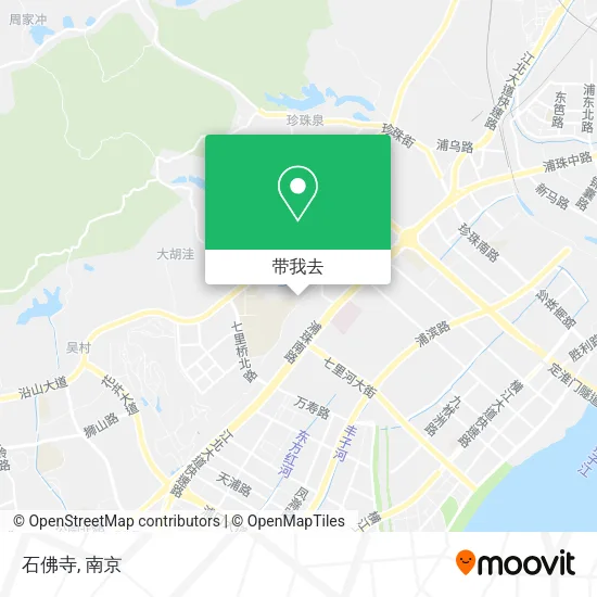 石佛寺地图