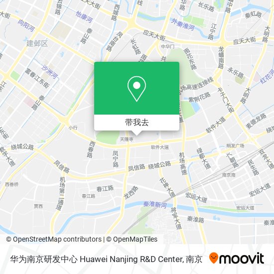 华为南京研发中心 Huawei Nanjing R&D Center地图