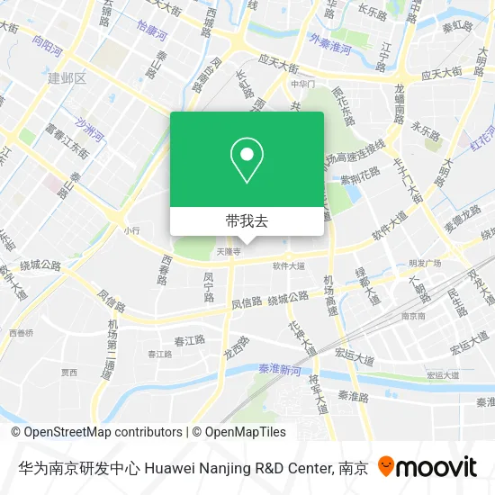 华为南京研发中心 Huawei Nanjing R&D Center地图