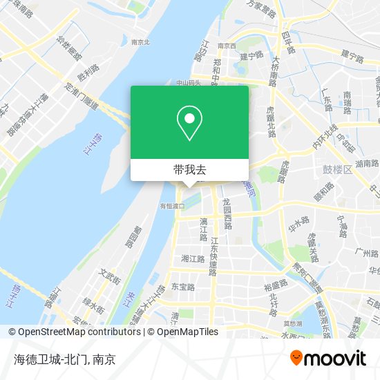 海德卫城-北门地图