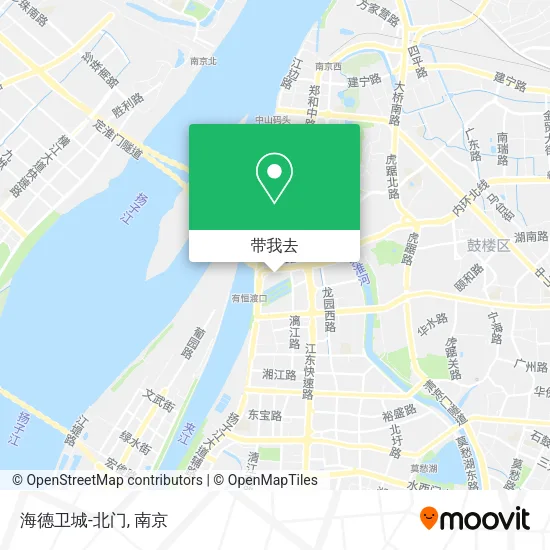 海德卫城-北门地图