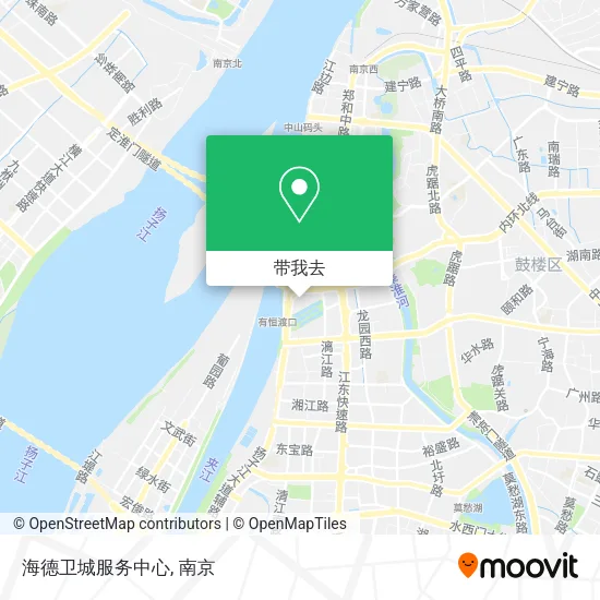 海德卫城服务中心地图