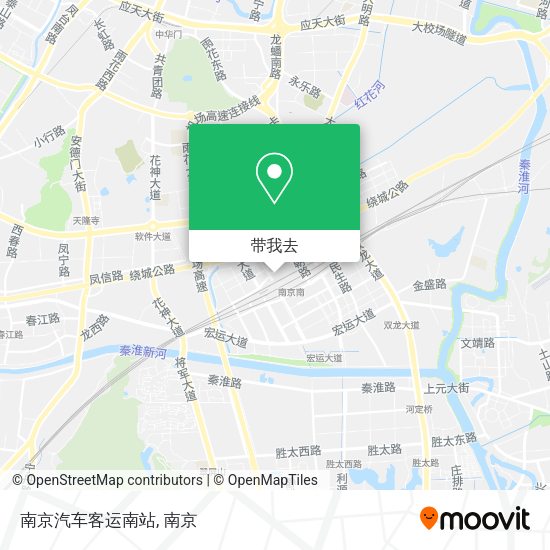 南京汽车客运南站地图
