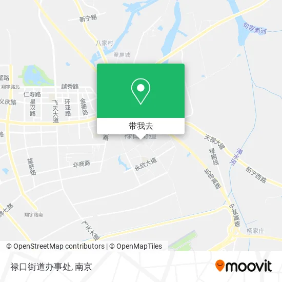 禄口街道办事处地图