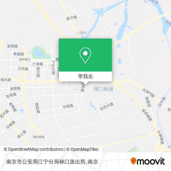 南京市公安局江宁分局禄口派出所地图