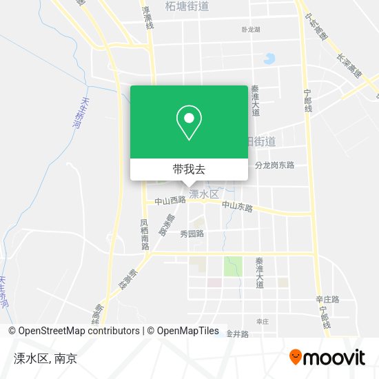 溧水区地图