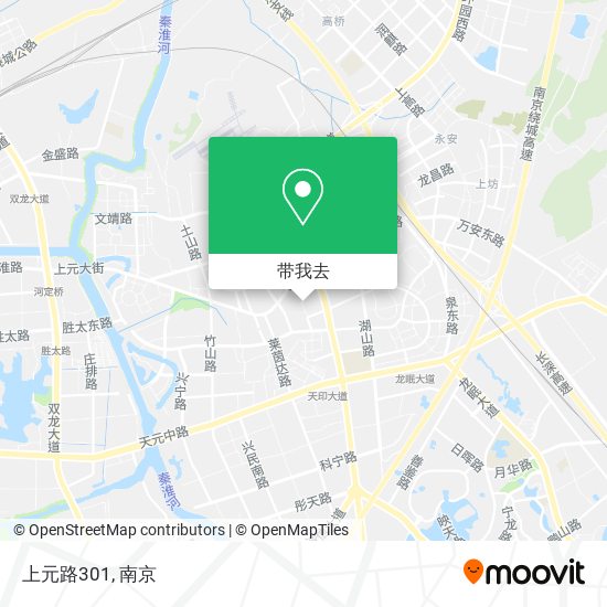 上元路301地图