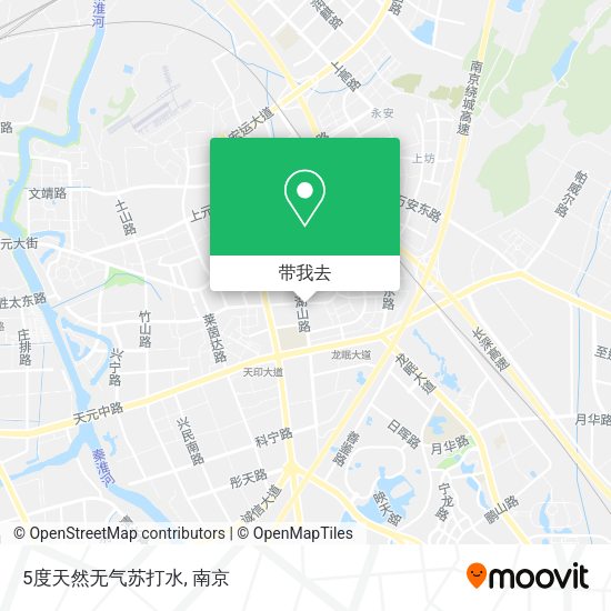 5度天然无气苏打水地图