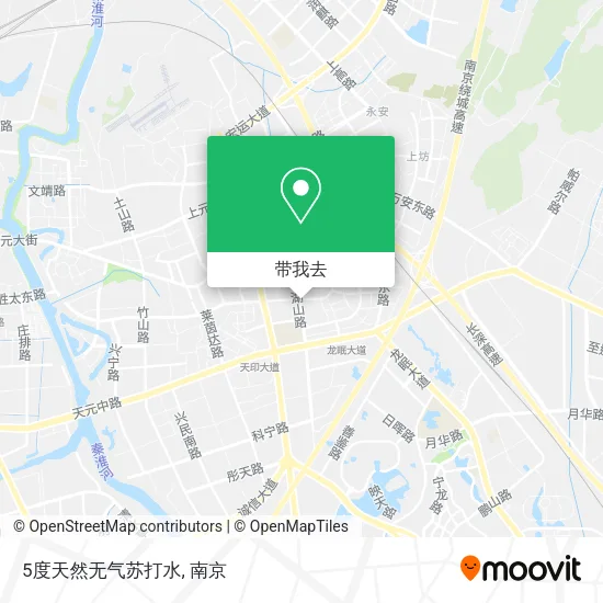 5度天然无气苏打水地图