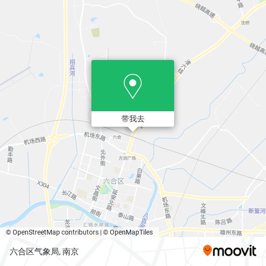 六合区气象局地图