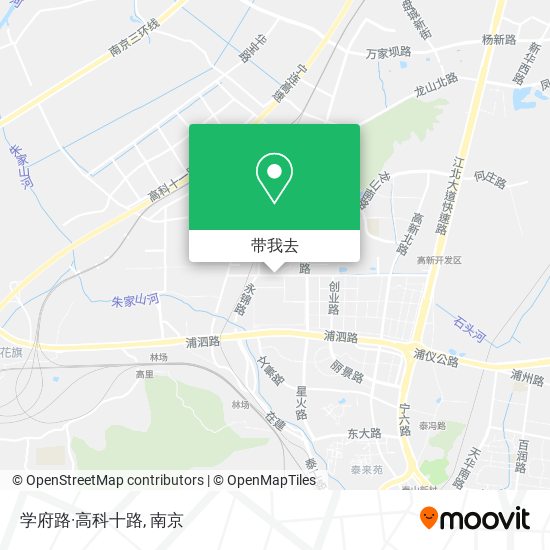 学府路·高科十路地图